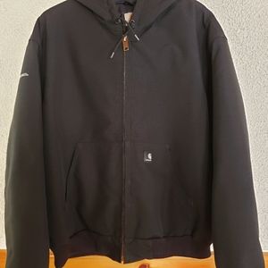 Mens xl black carhartt extremes insulated coat